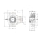 Ami Bearings SINGLE ROW BALL BEARING, 5/8'' KANIGEN SET SCREW WHITE NARROW SLOT TAKE-UP UCNTPL202-10MZ20W - alternate 2